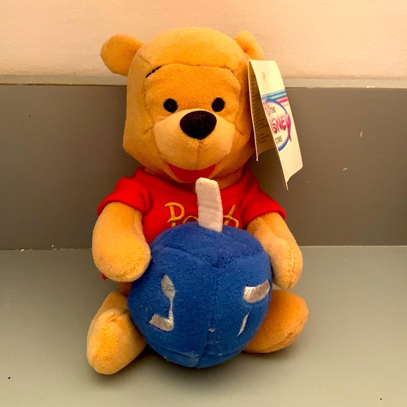 Disney Other - Vintage 90s Hanukah Winnie the Pooh plushie